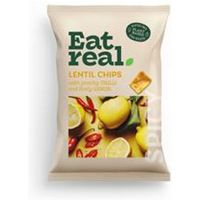 Eat Real Eat Real Lentil Chips Chilli & Lemon 95g