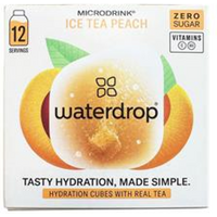 Waterdrop Ice Tea Peach Microdrink - Hydration Cubes 12 Capsule