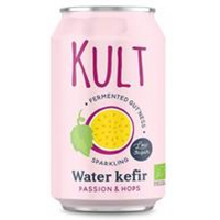 KULT Kefir KULT Water Kefir Passion & Hops Organic 330ml Can