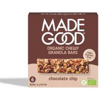 MadeGood MadeGood Granola Bar Chocolate Chip 6 x 24g Multipack