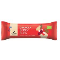 Foodin Organic Granola Bar Berry Bliss 40g