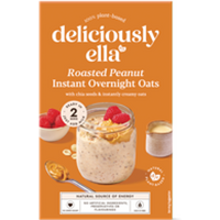 Deliciously Ella Deliciously Ella Roasted Peanut Instant Overnight Oats 380g