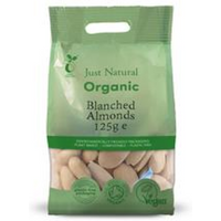 Just Natural Organic Organic Almonds Blanched 125g