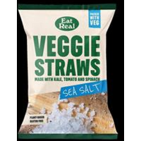 Eat Real Eat Real Veggie Straws Sea Salt 45g
