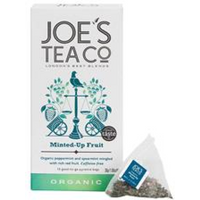 Joes Tea Company Minted-Up Fruit - 15 biodegradable pyramid bags