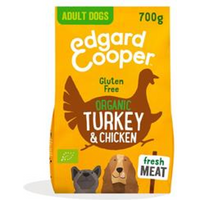 Edgard and Cooper Dry Dog Food Organic Turkey & Chicken 700g