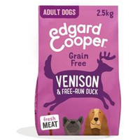 Edgard and Cooper Dry Dog Food Fresh Venison & Free-Run Duck 2.5kg