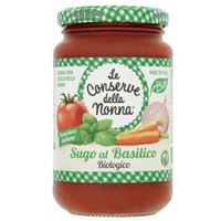 Le Conserve Della Nonna Organic Gluten Free Tomato & Basil Sauce 350g