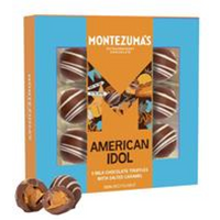 Montezumas Chocolate American Idol - 9 Milk Chocolate Truffles with Salted Caramel 120g
