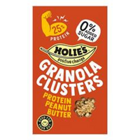 Holies Granola Clusters Protein Peanut Butter 400g