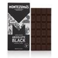 Montezumas Chocolate Dark Chocolate Absolute Black 100% Cocoa 90g