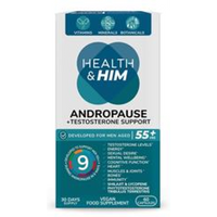 Health & Her Health & Him Andropause 55+ Multi-Nutrient Supplement 60capsules