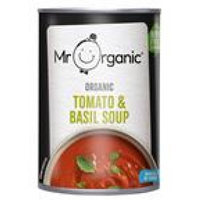 Mr Organic Mr Organic Tomato & Basil Soup 400g