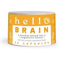 Hello Wellness Hello Brain brain support 400mg 30caps