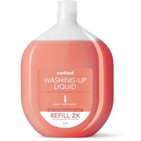 Method Method Refill Washing Up Liquid Peach & Pink Pepper 1L