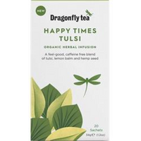 Dragonfly Tea Dragonfly Organic Happy Times Tulsi Herbal Tea