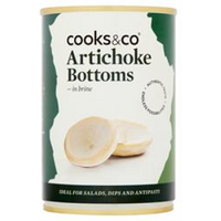 Cooks and Co Cooks&Co Artichoke Bottoms in Brine 390g