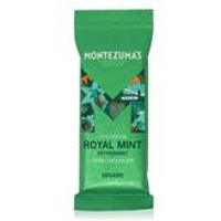 Montezumas Chocolate Royal Mint mini bar Dark Organic 74% with Mint 25g