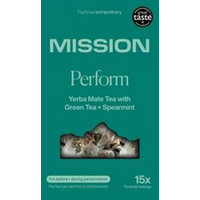 Mission MISSION Perform Yerba Mate 15 Tea Bags