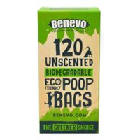Benevo 120 plant-based compostable poop bags