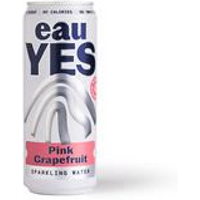 eauYES Sparkling Mineral Water eauYES Pink Grapefruit Sparkling Mineral Water 330ml