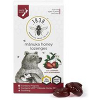 1839 UMF 10+ Strawberry Lozenges with Manuka Honey