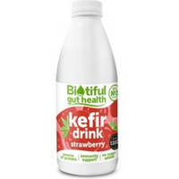 Bio-tiful Dairy Biotiful Strawberry Kefir Drink 1L