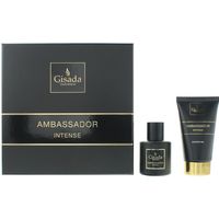 Gisada Ambassador Intense 2 Piece Gift Set: Eau de Parfum 50ml - Shower Gel 100ml