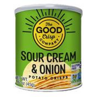 The Good Crisp Co Sour Cream and Onion Crisps 45g