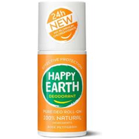 Happy Earth Happy Earth Natural Deodorant Roll-on Rose Petitgrain 75ml