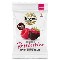 Biona Biona Organic Dark Chocolate Raspberries 45g