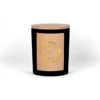 Isle of Skye Frankincense & Myrrh Black Candle 9.5cm x 8cm x 8cm