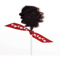 Cocoa Loco Organic F/T Dark Chocolate Santa Lolly 40g
