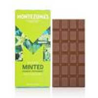 Montezumas Chocolate Minted - Milk Chocolate with Crunchy Peppermint 90g Bar
