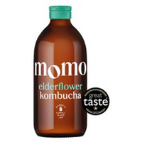 Momo Kombucha Organic Elderflower Kombucha 330ml