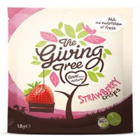 Giving Tree Snacks Freeze Dried Strawberry Crisps 18g