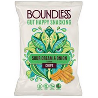 Boundless Sour Cream & Onion Chips Sharing Bag 80g