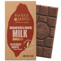 Harris and James Marvellous Milk Chocolate Bar 86g