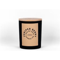 Isle of Skye Juniper Berry Black Natural Soy Wax Candle 9.5cm x 8cm x 8cm