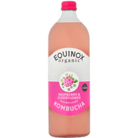 Equinox Kombucha Equinox Organic Raspberry & Elderflower Kombucha 750ml
