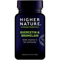 Higher Nature Quercetin & Bromelain 60 capsules