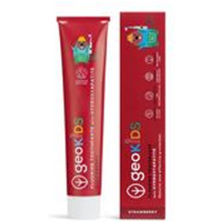 Georganics Kids Toothpaste with Hydroxyapatite - Strawberry - with Fluoride