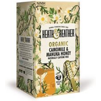 Heath And Heather Organic Camomile & Manuka Honey 20 bag