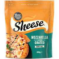 Bute Island Grated Mozzarella Style 200g