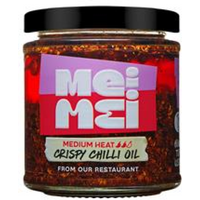 Mei Mei Mei Mei Crispy Chilli Oil with Avocado Oil 160g