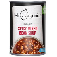 Mr Organic Mr Organic Spicy Mixed Bean Soup 400g