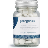 Georganics Toothpaste Tablets - Peppermint 120 Tablets