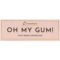 Oh My Gum OH MY GUM! Plant Based Cinnamon Chewing Gum 19g