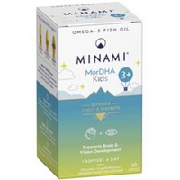 Minami Nutrition MorDHA Mini 3 Years + 60 Capsules