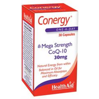 HealthAid Conergy CoQ-10 30mg - 30 capsules